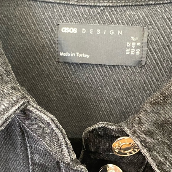 ASOS Tall Denim Minidress - Picture 8 of 8